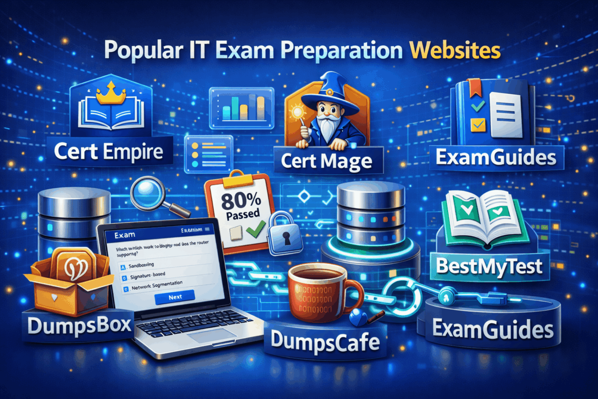 Popular IT Exam Preparation Websites Helping Professionals Prepare Smarter