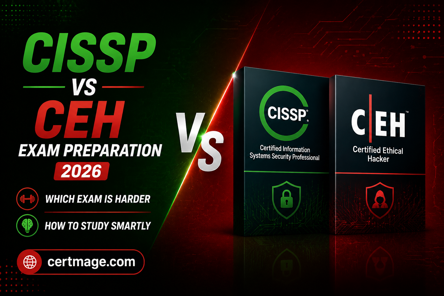 CISSP vs CEH: Exam Preparation: Which Exam is Harder and How to Study Smartly